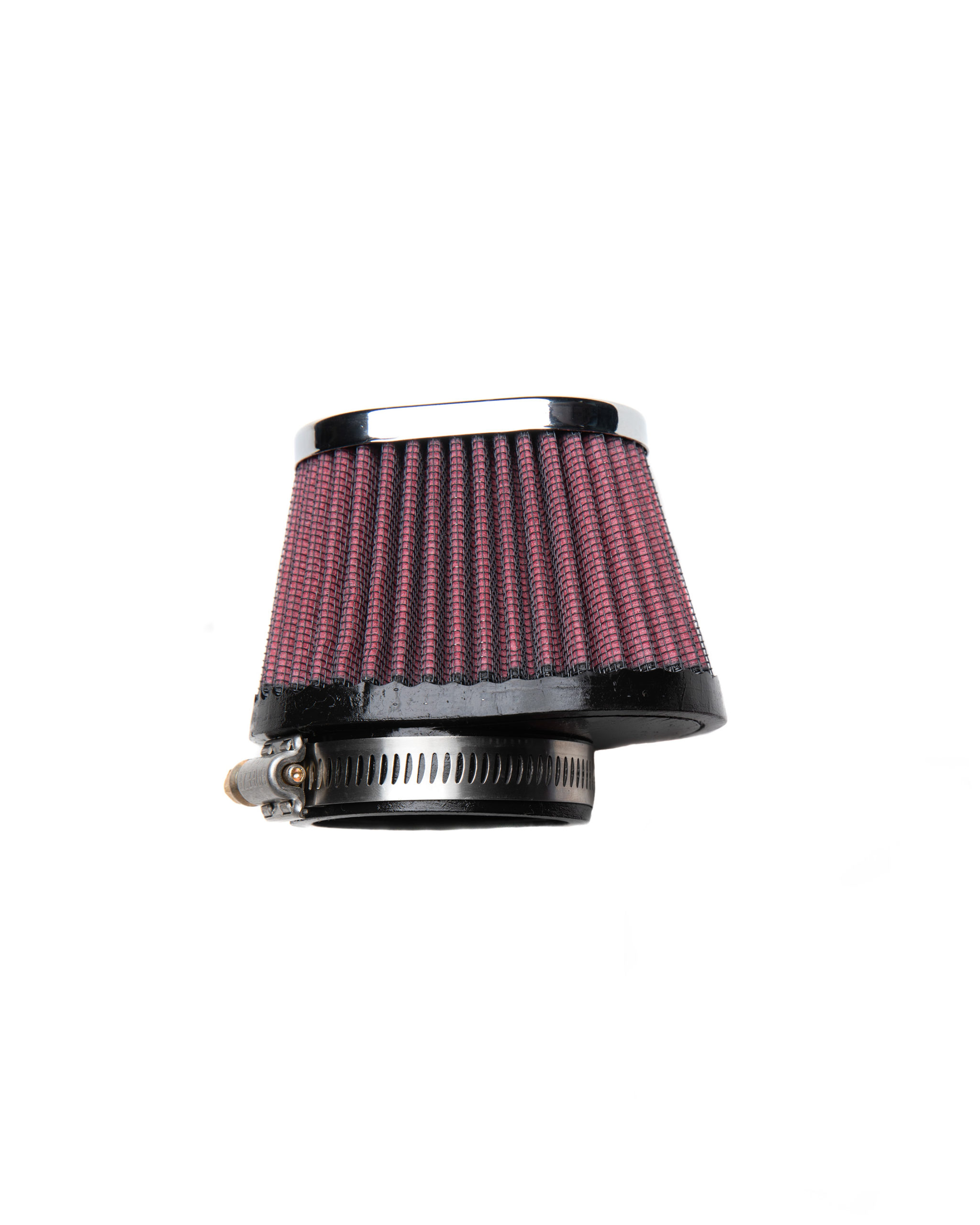 thumbnail image 2 of Set Of 4 Chrome 54mm Air Filter Pods For Suzuki GS700, GS750, GS850, GS1000, Etc. 2 of 9