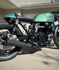 Suzuki GS550 cafe racers gain horsepower and torque when using Murray's Carb Kits.