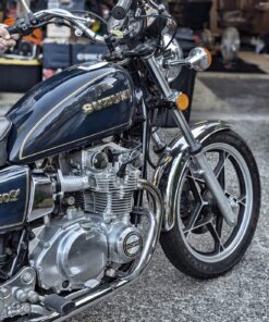 This shows a right side profile view of Murray's Suzuki GS550L Carburetor kit.