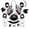 This picture shows everything included in Murray's Triumph America Speedmaster 790 and 865 Carburetor Kit.