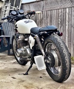 This Honda cb650 cafe racer chose Murray's Carb Kit to replace the stock carbs.