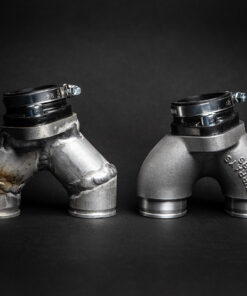 Murray's custom cast aluminum Honda CB650 1981 and 1982 performance intake manifolds.