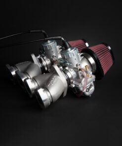 Murray's Suzuki GS850 performance dual VM34 carburetor kit is an upgrade to the OEM Stock carbs for the motorcycle.