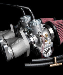 Murray's Yamaha Maxim XJ700 performance dual VM34 carburetor kit is an upgrade to the OEM Stock carbs for the motorcycle.