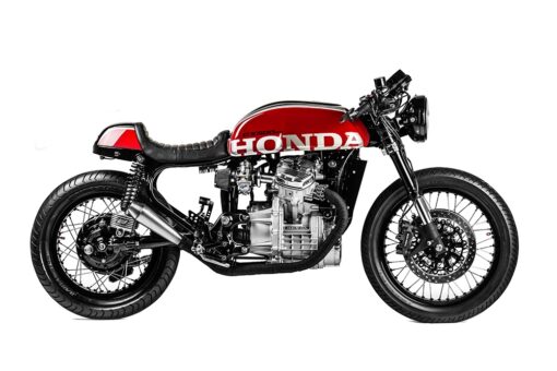 This cafe racer with Murray's CX500 Carburetor Kit has more horsepower and torque due to replacing the keihin carbs.