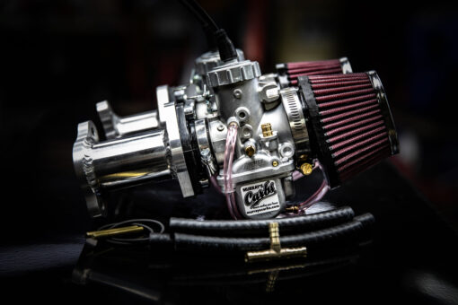 This pic shows everything in a Murray's GL650 in a GL500 Frame Carb Kit.