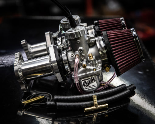 Honda CX500 Carburetor Kit for use with BBCR and PEDESTAL style seats Mikuni VM34