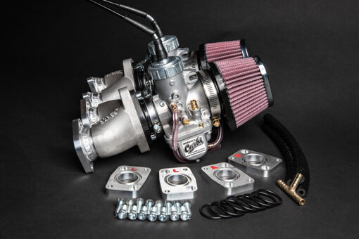 Murray's Kawasaki KZ550 performance carburetor kit for stock replacement.